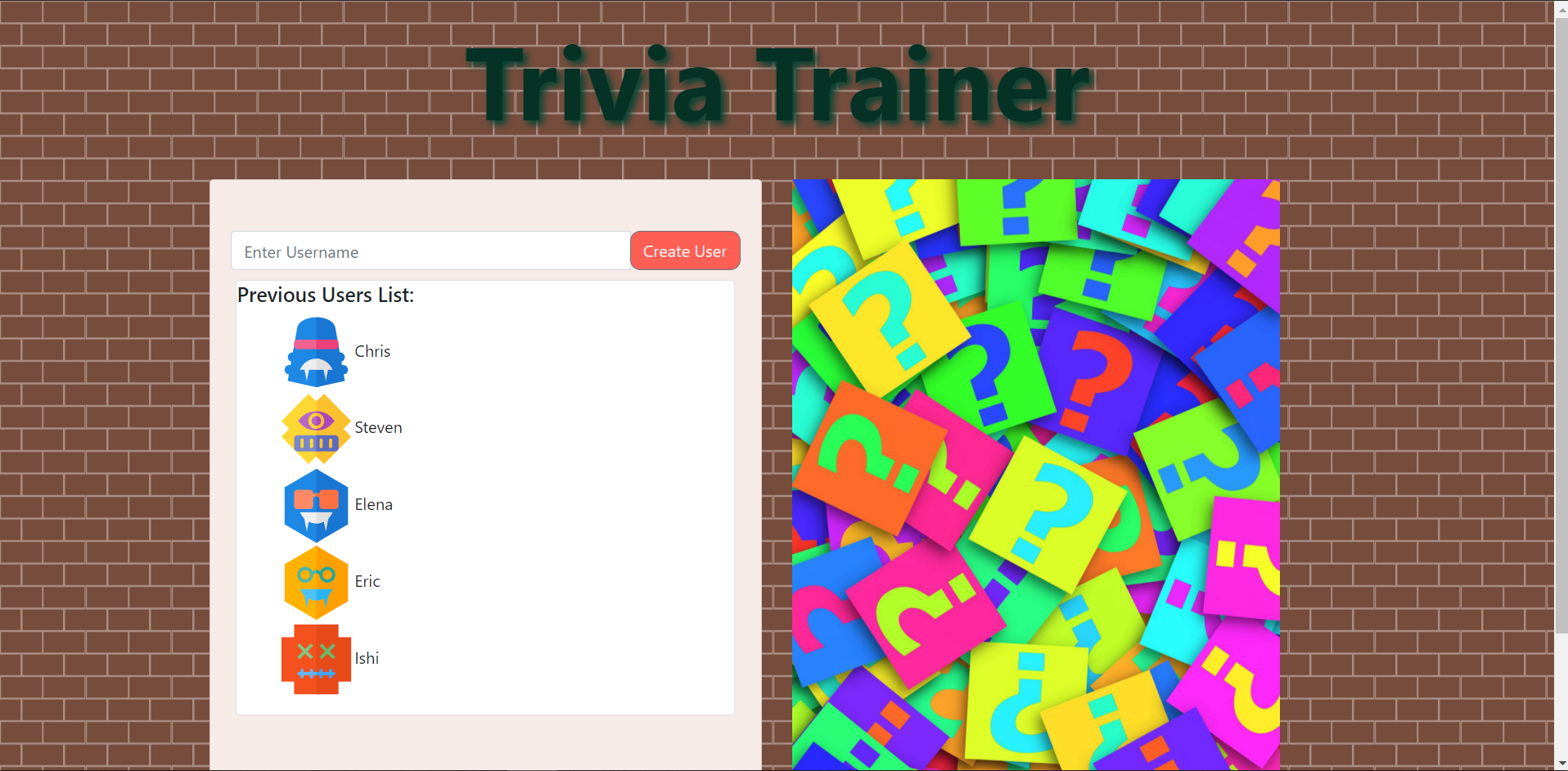 TriviaTrainer